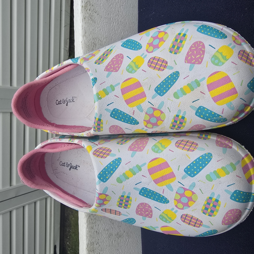 Cat & Jack Kids' Ice Cream Print Shoes - Multicolor